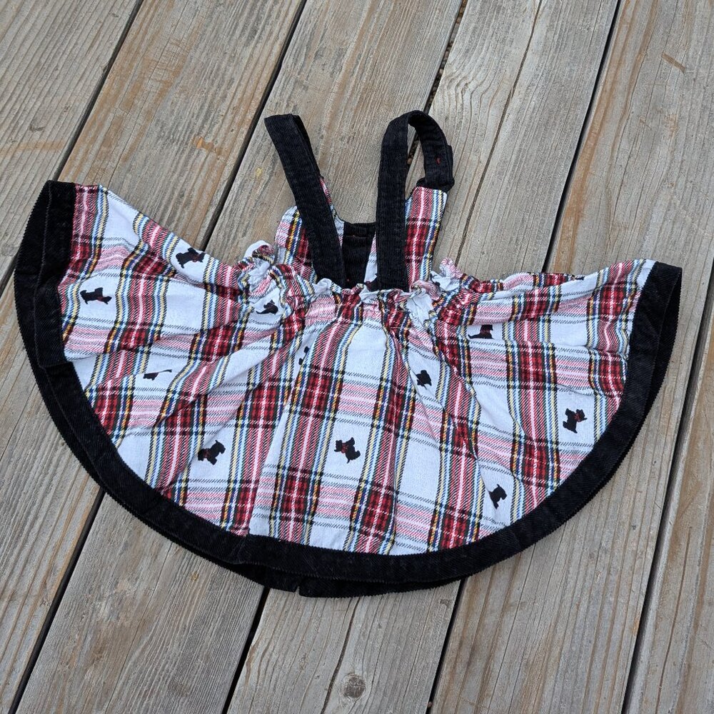 Vintage Infant 18 mo. Girl Plaid Jumper Dress - Picture 3 of 6